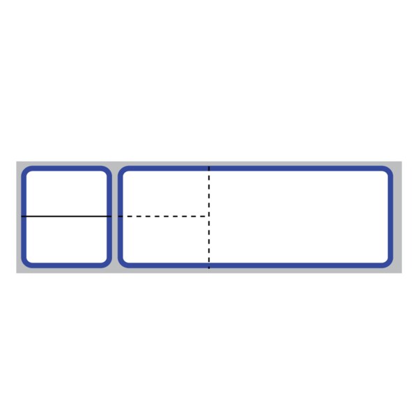 Misys / Sunquest - Multi Set Label MSL - Perf-Cut 1 3 x 4 3, PK8